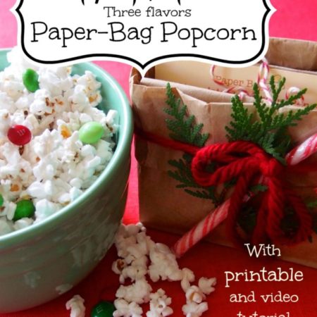 “Rule of One” Gift Idea: Paper-Bag Popcorn (with Printable)