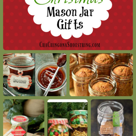 Rule of One Gift Ideas: Mason Jar Gifts (Tea Time, Apple Butter and More)