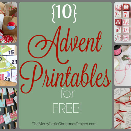 10 Fun & Creative Advent Printables for FREE