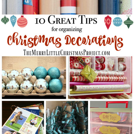 10 Tips for Organizing Christmas Decorations