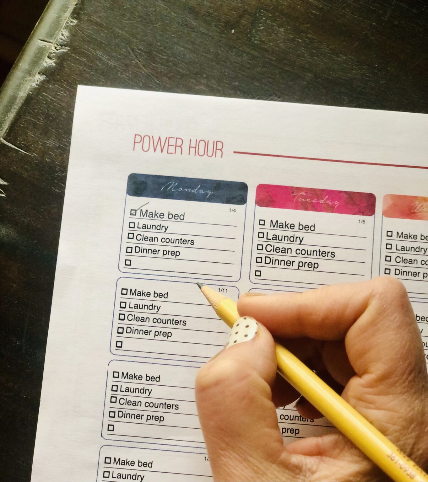 Power Hour Printable Master Planner - Kaley Ehret